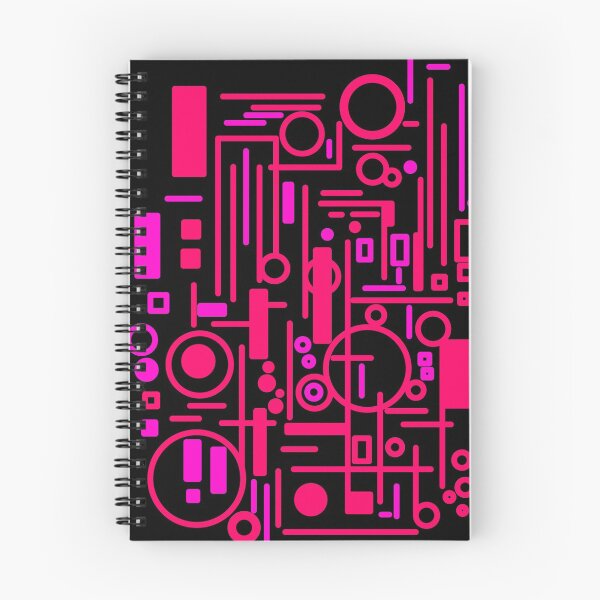 Item preview, Black Pink Circuit Mosaic designed and sold by Ngaiseot.