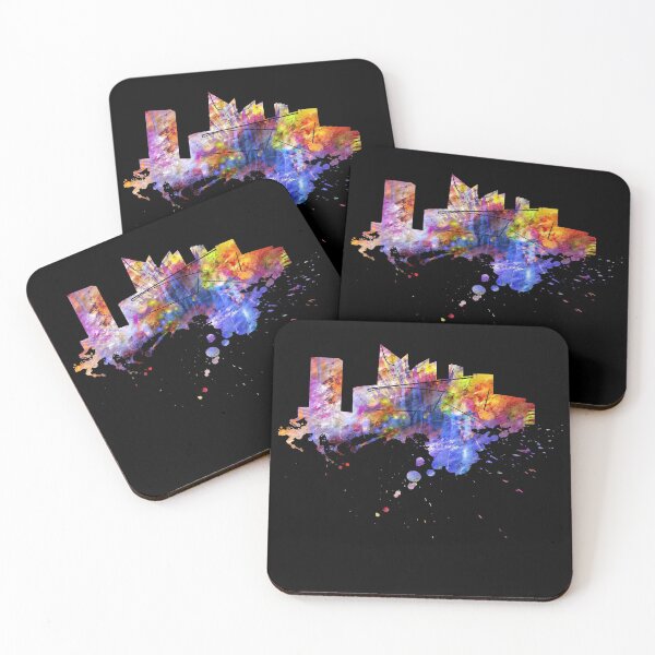 Item preview, Tampere Finland Deck Arena Prkanmaa Skyline designed and sold by DerNerd.