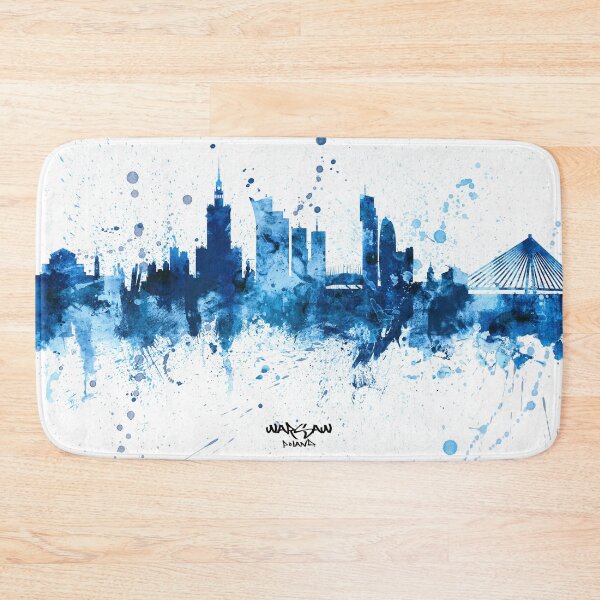 Item preview, Warsaw Poland Skyline designed and sold by ArtPrints.