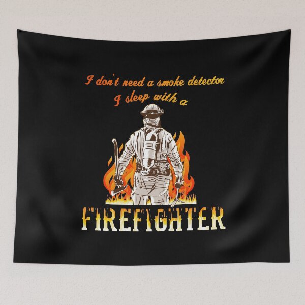 Item preview, I Sleep With A Firefighter Gift for Firefighter Girlfriend designed and sold by 2blackcherries.