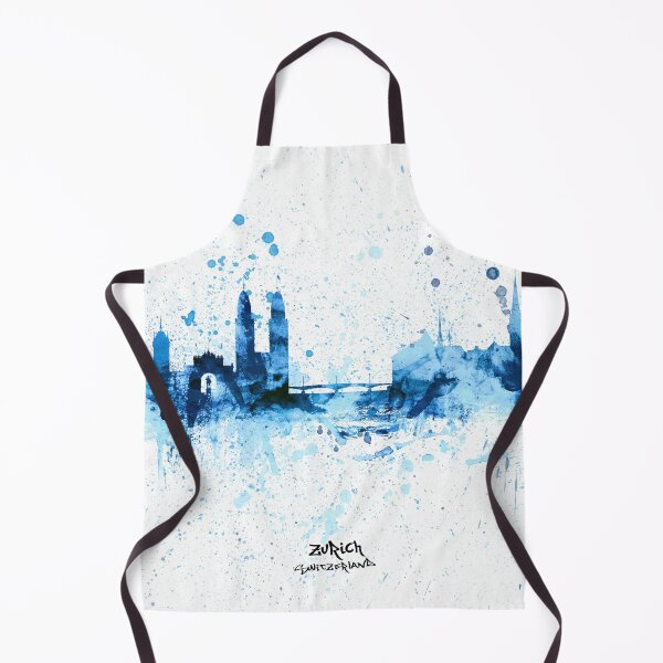 Item preview, Zurich Switzerland Skyline designed and sold by ArtPrints.