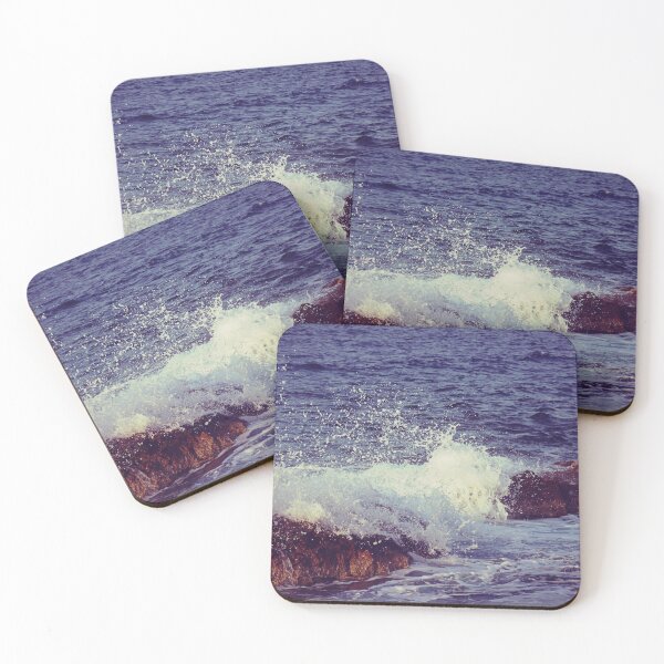 Item preview, The breaking ocean wave designed and sold by The Iconic Minimalist.