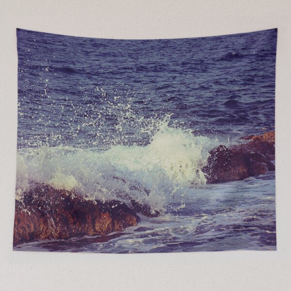 Item preview, The breaking ocean wave designed and sold by The Iconic Minimalist.