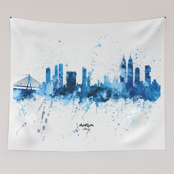 Item preview, Mumbai Skyline India Bombay designed and sold by ArtPrints.
