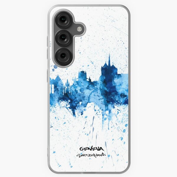 Item preview, Geneva Switzerland Skyline designed and sold by ArtPrints.
