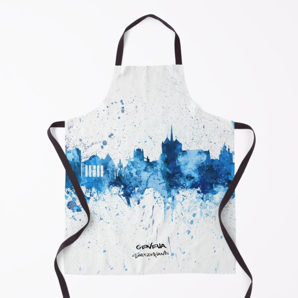 Item preview, Geneva Switzerland Skyline designed and sold by ArtPrints.
