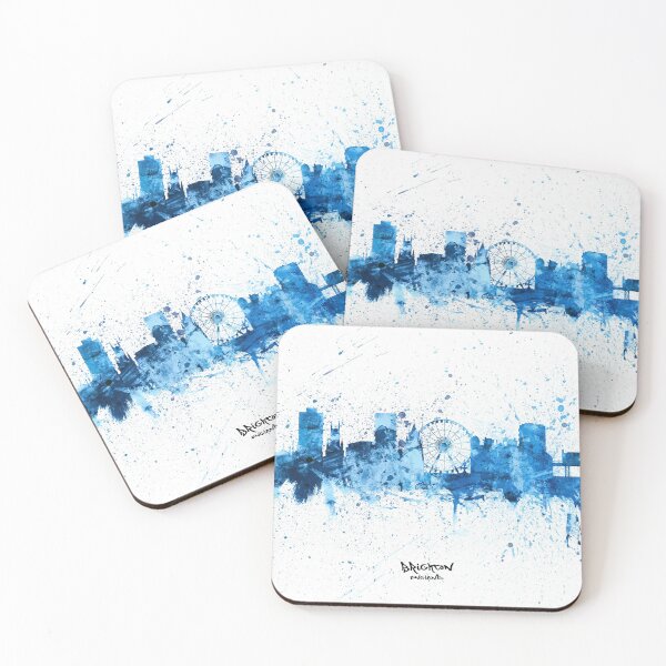Item preview, Brighton England Skyline designed and sold by ArtPrints.