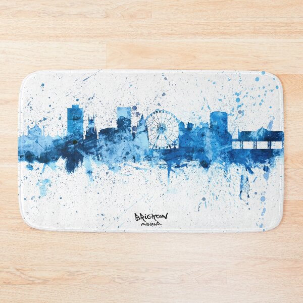 Item preview, Brighton England Skyline designed and sold by ArtPrints.