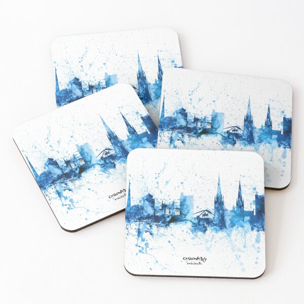 Item preview, Coventry England Skyline designed and sold by ArtPrints.