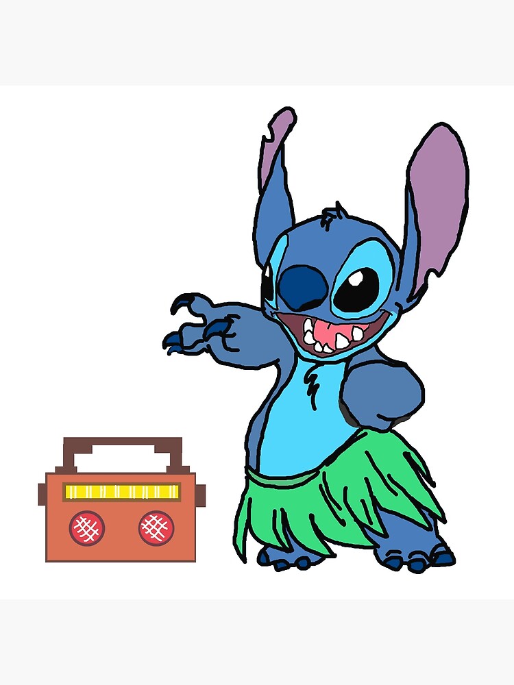 stitch dancing plush