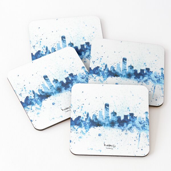 Item preview, Dallas Texas Skyline designed and sold by ArtPrints.