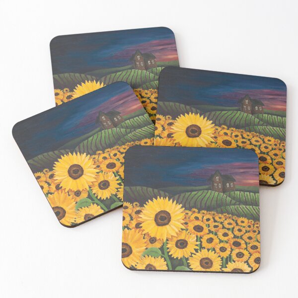 Item preview, Sunflower Fields & Lavender Hills  designed and sold by Tian Van Heerden.