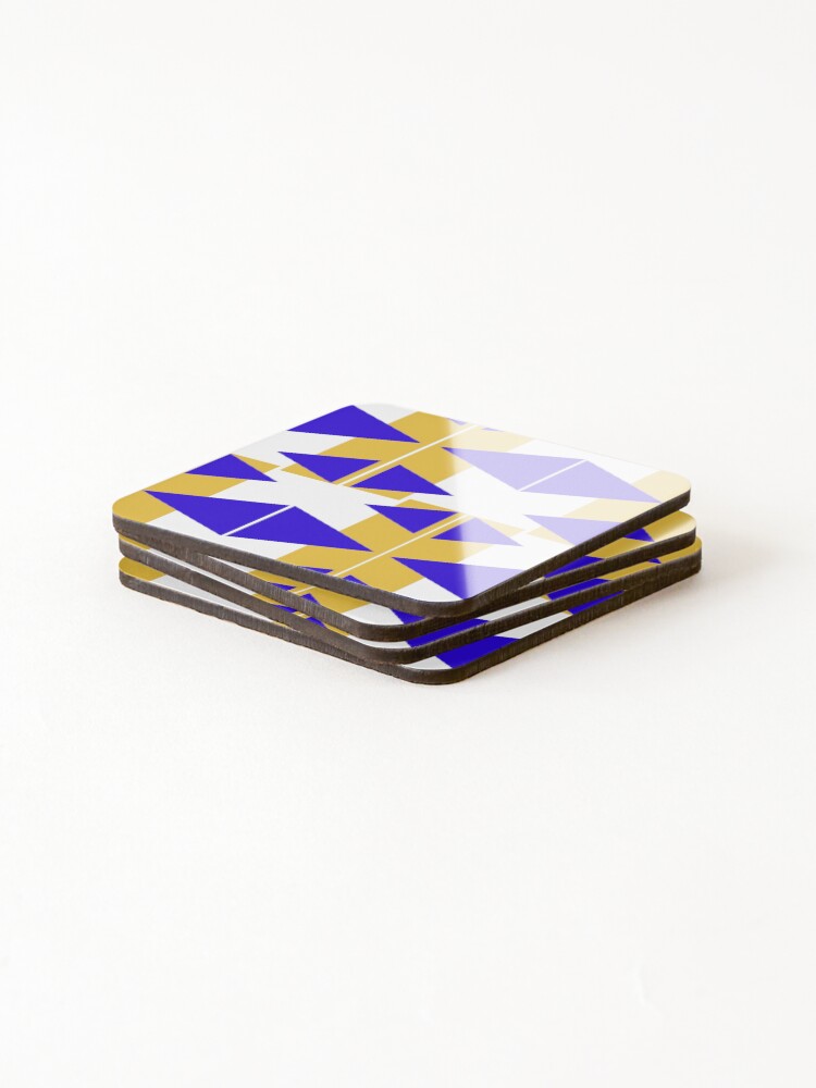 Thumbnail 4 of 5, Coasters (Set of 4), Adding Pattern designed and sold by ErinLP.