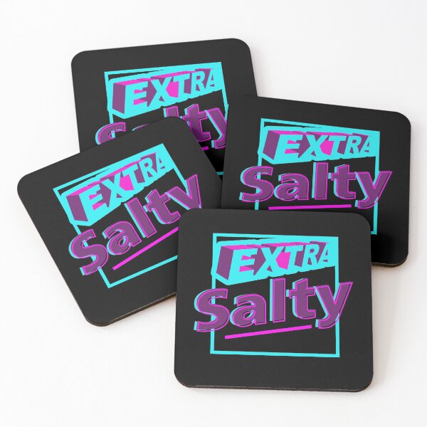 Item preview, Extra Salty Neon Vaporwave designed and sold by razvigod.