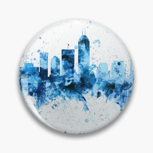 Artikelvorschau, Indianapolis Indiana Skyline entworfen und verkauft von ArtPrints.