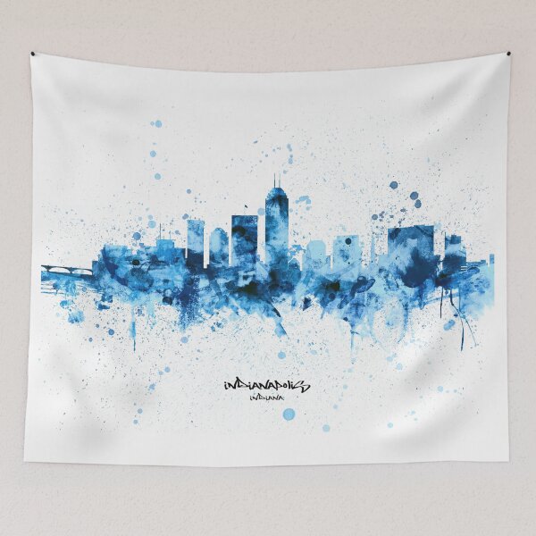 Item preview, Indianapolis Indiana Skyline designed and sold by ArtPrints.