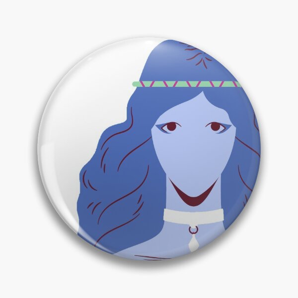 Item preview, My Blue Boho Girl - trendy color - designed and sold by Kha-oula.