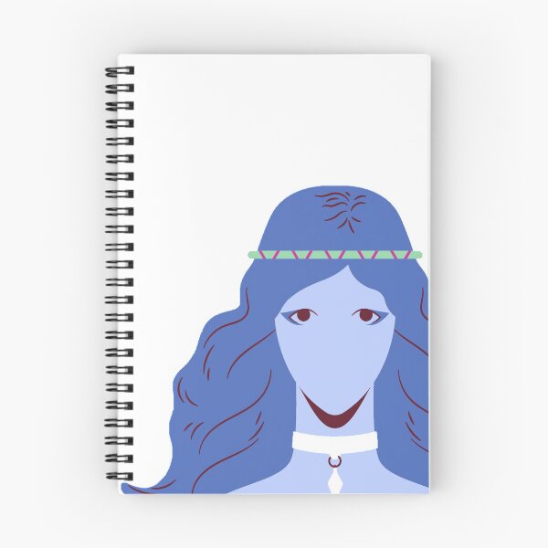 Item preview, My Blue Boho Girl - trendy color - designed and sold by Kha-oula.