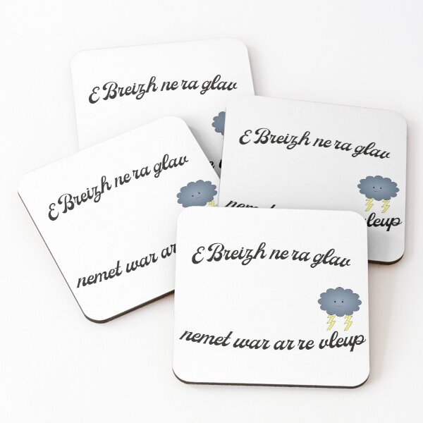 Item preview, In Brittany it only rains on idiots - In Breton designed and sold by CSLab.