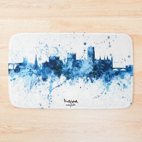 Item preview, Durham England Skyline Cityscape designed and sold by ArtPrints.