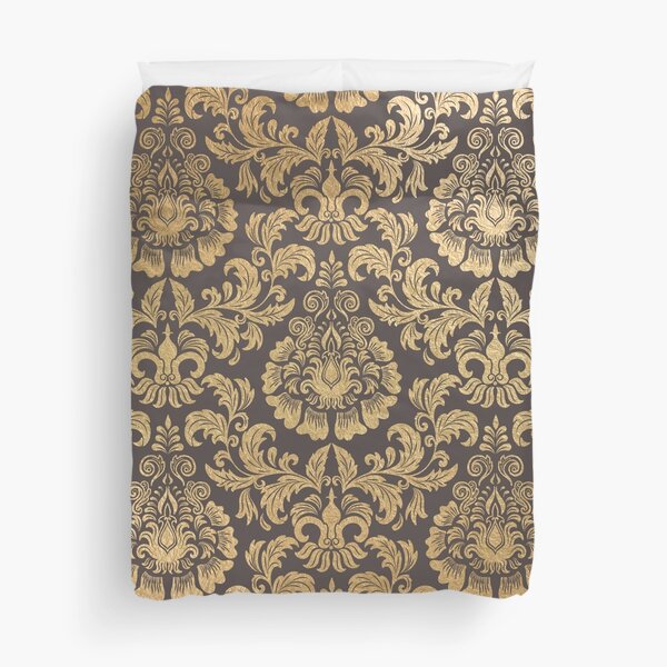 Swirls Damask Pattern 7 Duvet Cover