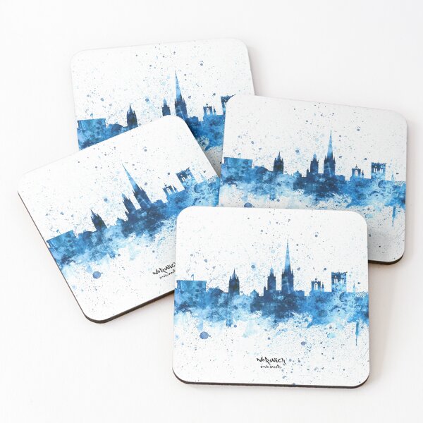 Item preview, Norwich England Skyline designed and sold by ArtPrints.