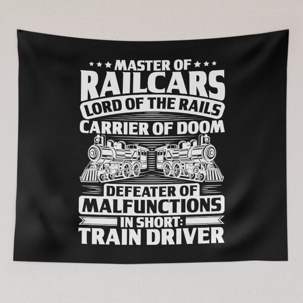Item preview, Train Driver Railroad Engineer Locomotive Engineer designed and sold by Krautshirts.
