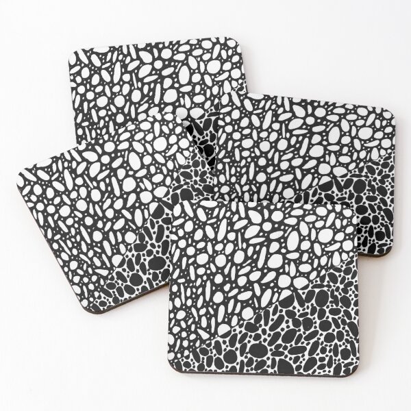 Item preview, Abstract cells, ovals, black and white designed and sold by Laaara1909.