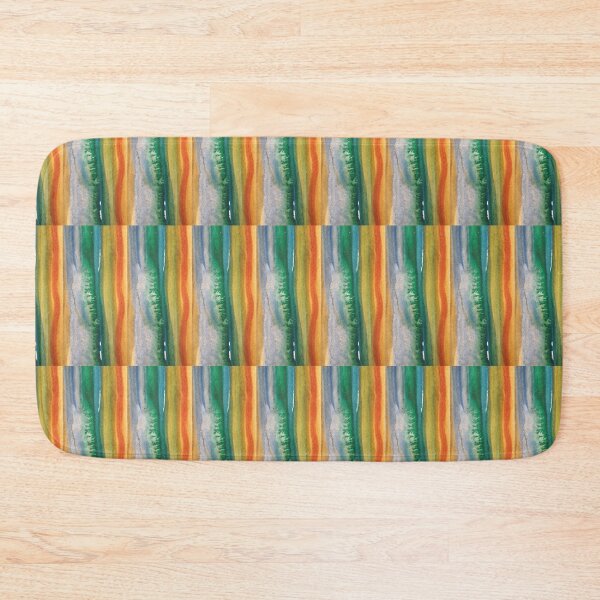 Item preview, Wet on wet watercolour stripes. designed and sold by Emma  Amies.