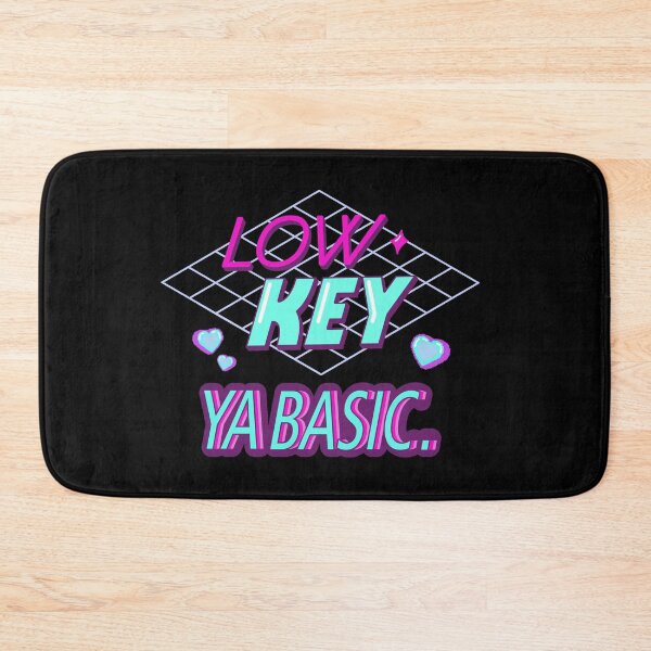 Item preview, Low Key Ya Basic Neon Vaporwave designed and sold by razvigod.