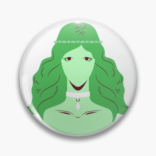 Item preview, My Green Boho Girl - trendy color - designed and sold by Kha-oula.