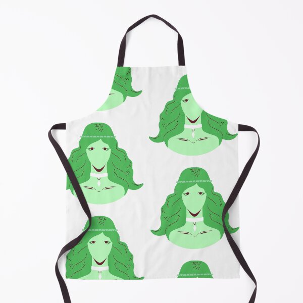 Item preview, My Green Boho Girl - trendy color - designed and sold by Kha-oula.