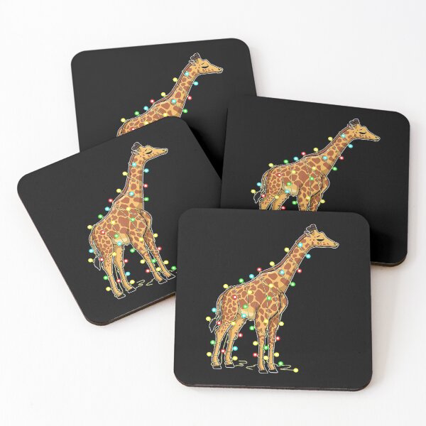 Item preview, Christmas Lights Giraffe Lover Funny Giraffe Xmas Animal Lover designed and sold by ManishDayal.