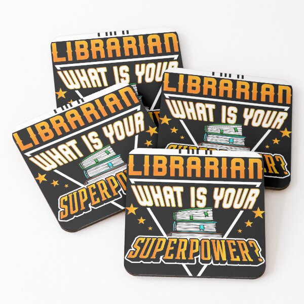 Item preview, Superpower Librarian Gift design for Library Readers design designed and sold by Lisbob.