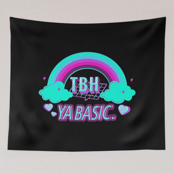 Item preview, TBH Ya Basic Neon Vaporwave designed and sold by razvigod.