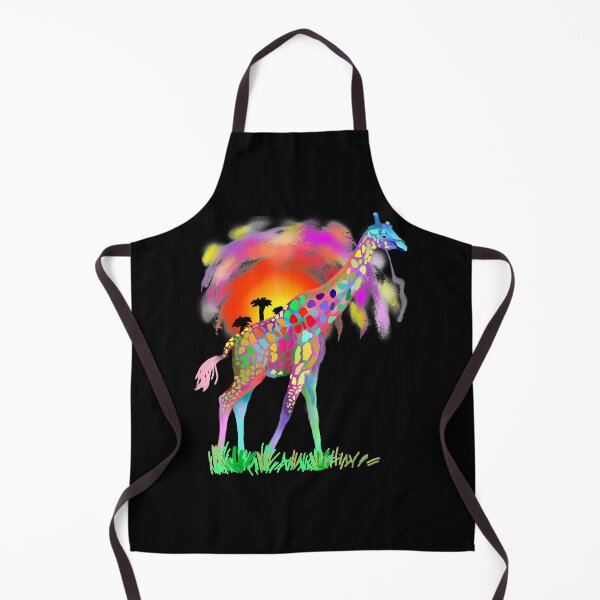 Item preview, Colorful Rainbow Tribal Giraffe Africa Animal Lover designed and sold by ManishDayal.