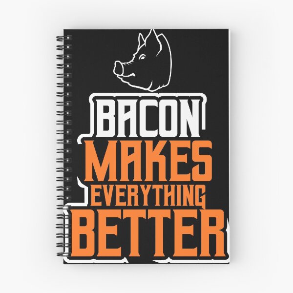 Item preview, Bacon Makes Everything Better Shirt Motif designed and sold by Grinover.