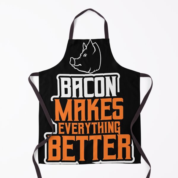 Item preview, Bacon Makes Everything Better Shirt Motif designed and sold by Grinover.