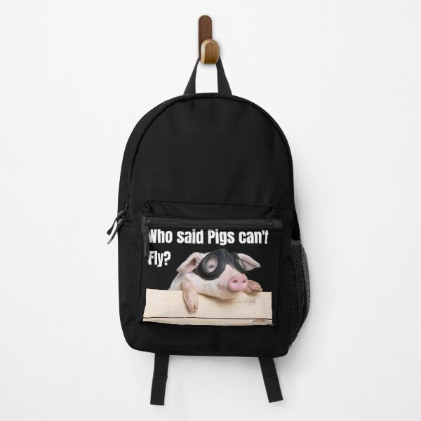 Item preview, Pigs can Fly? designed and sold by TeeZoneZtore.