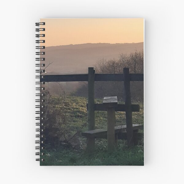 Item preview, Stile on hill overlooking english countryside designed and sold by Emma  Amies.