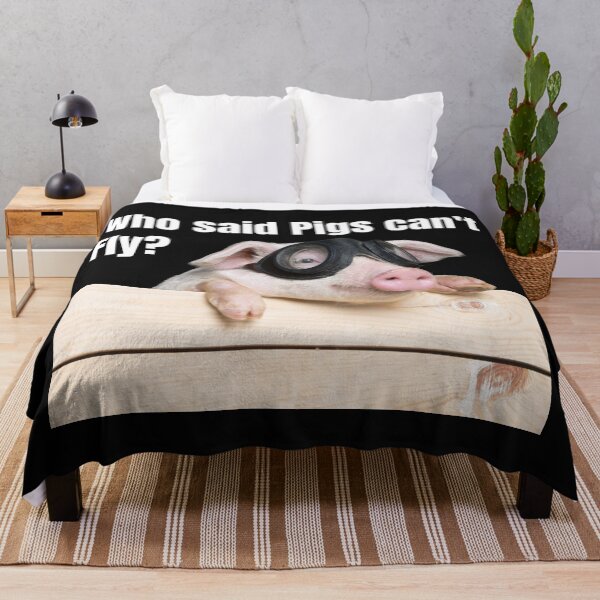 Item preview, Pigs can Fly? designed and sold by TeeZoneZtore.