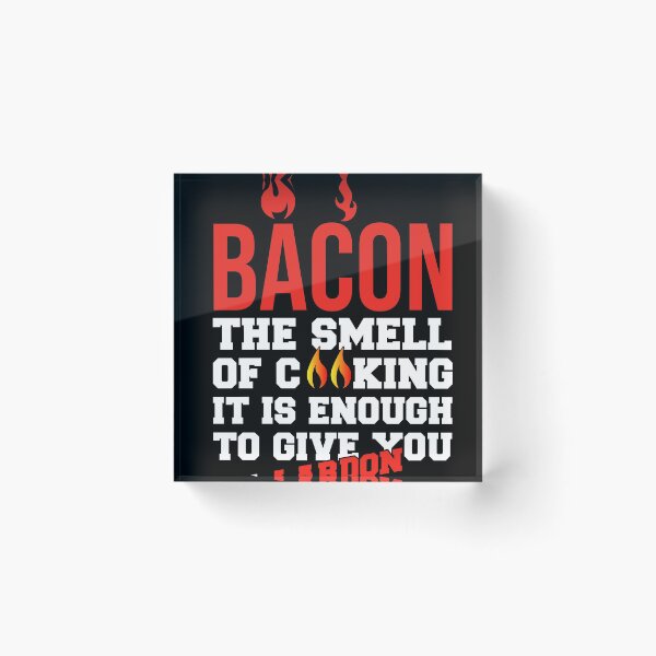 Item preview, Bacon funny jok nice shirt design designed and sold by Grinover.