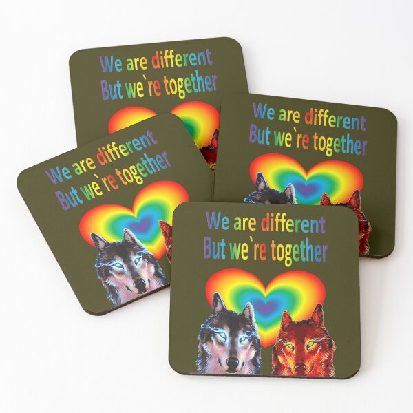 Item preview, We are different, but we together designed and sold by helenkaiy.