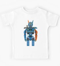 Rebel robot police character fanart Kids Tee