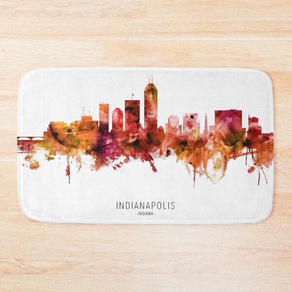 Item preview, Indianapolis Indiana Skyline designed and sold by ArtPrints.