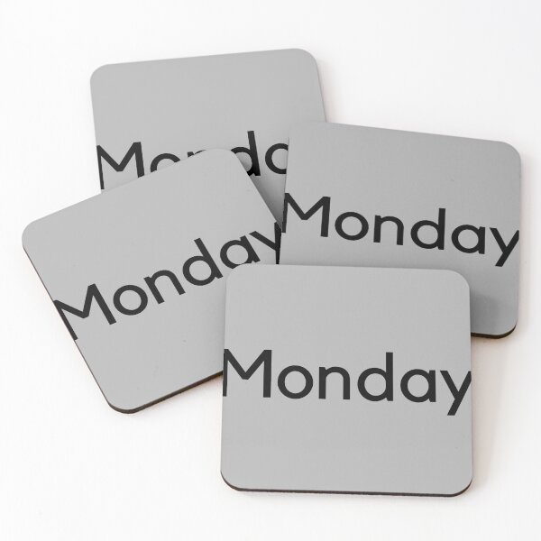 Item preview, Day of Week: Monday designed and sold by Dinoroarrr.