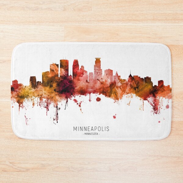 Item preview, Minneapolis Minnesota Skyline designed and sold by ArtPrints.