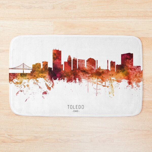 Item preview, Toledo Ohio Skyline designed and sold by ArtPrints.