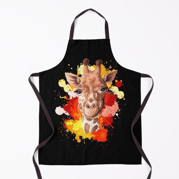 Item preview, Cute Giraffe Colorful Watercolor Zoo Animal Art Giraffe Lover designed and sold by ManishDayal.