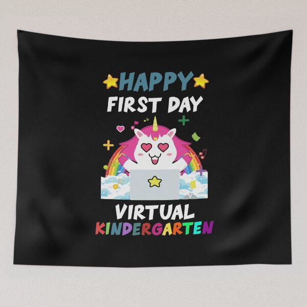Item preview, Happy First Day Of Virtual Kindergarten designed and sold by yacine12353.